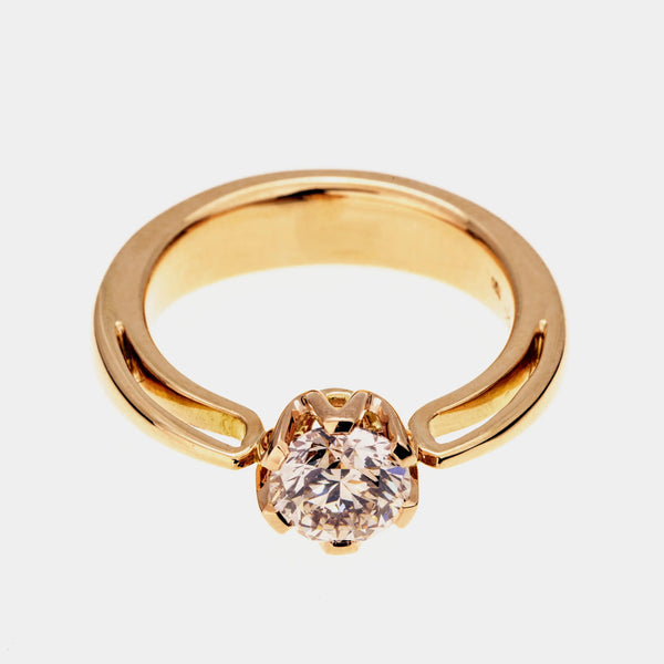 "Prinzessinenring" 750er Rosegold Teuscher Berlin Jewellery