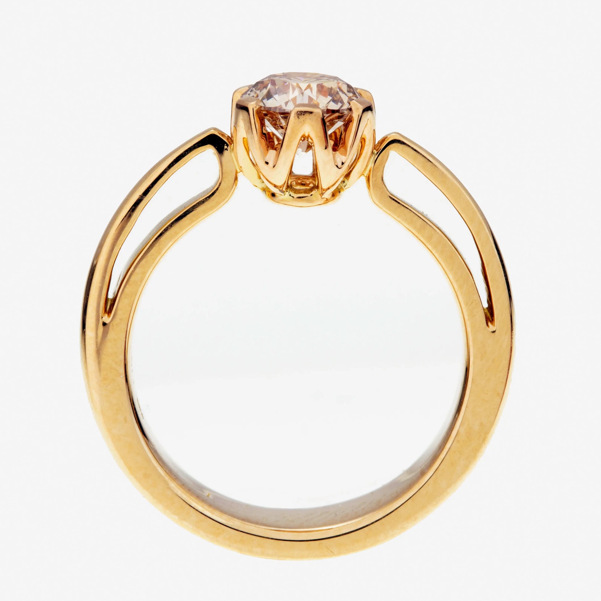 "Prinzessinenring" 750er Rosegold Teuscher Berlin Jewellery
