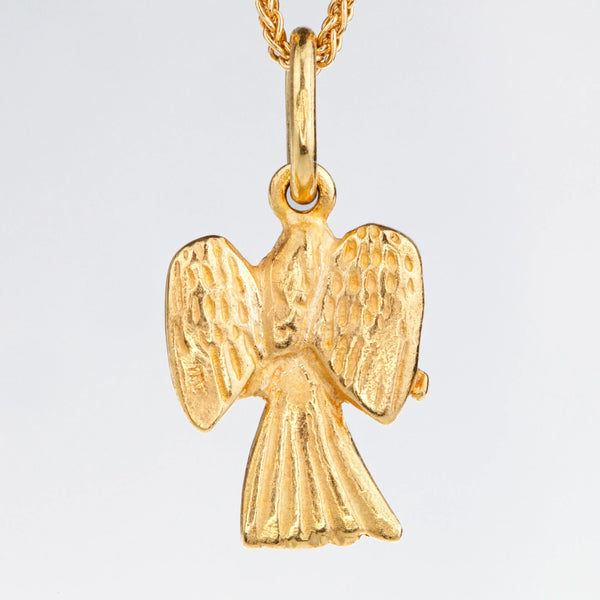 Elfenengel in 750er Gelbgold
