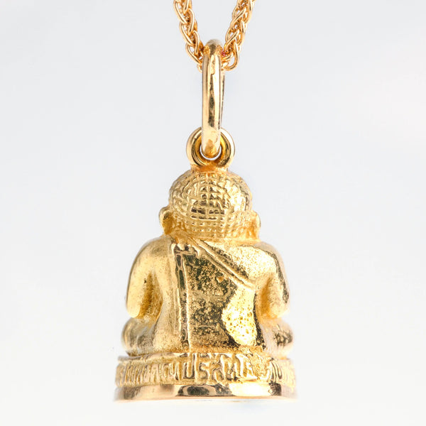 Anhänger Buddha in 585er Gelbgold 